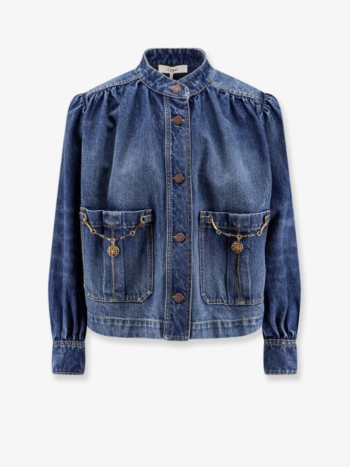 Denim Jacket with metal details