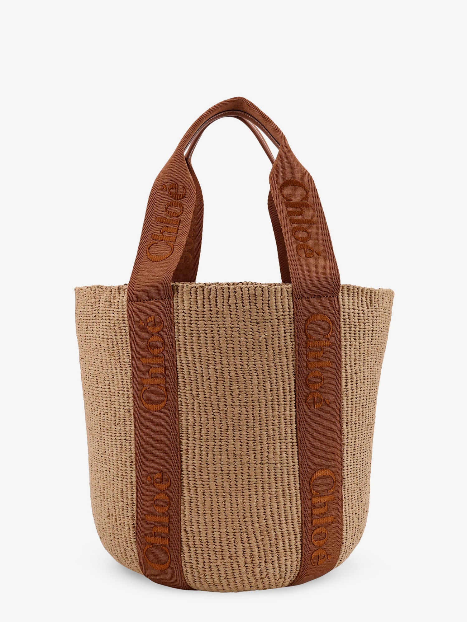 Woody Raffia Shoulder Bag - Image 2