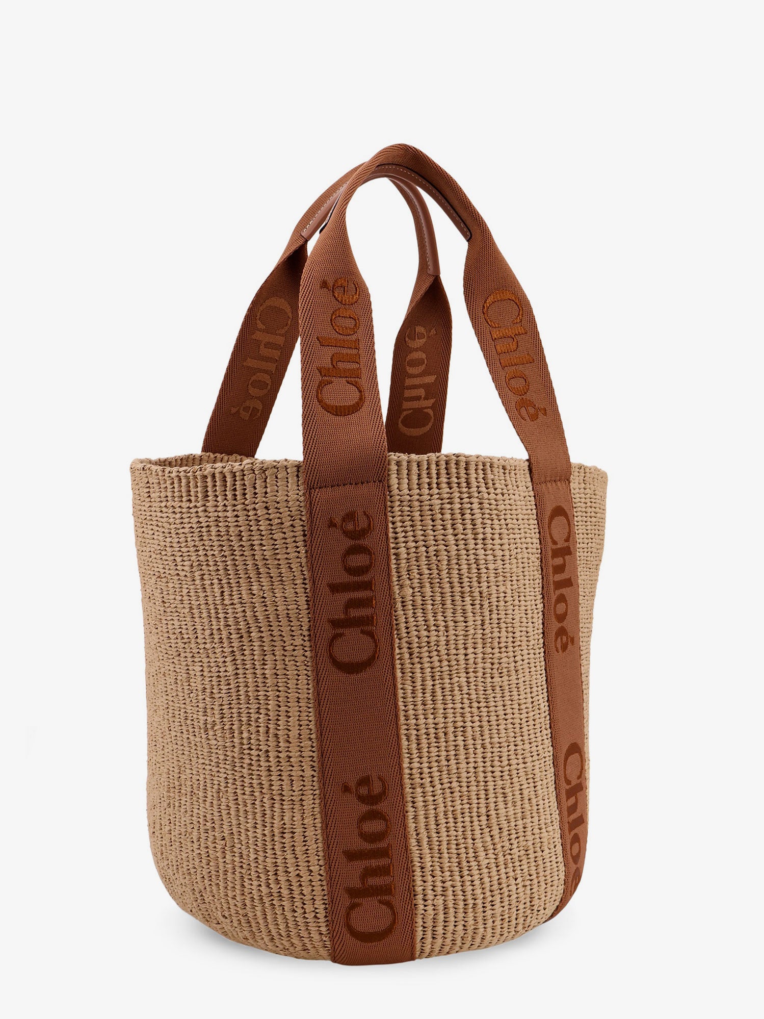 Woody Raffia Shoulder Bag - Image 3