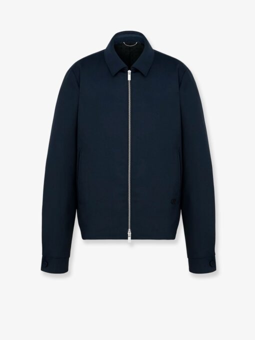 Stretch virgin wool jacket