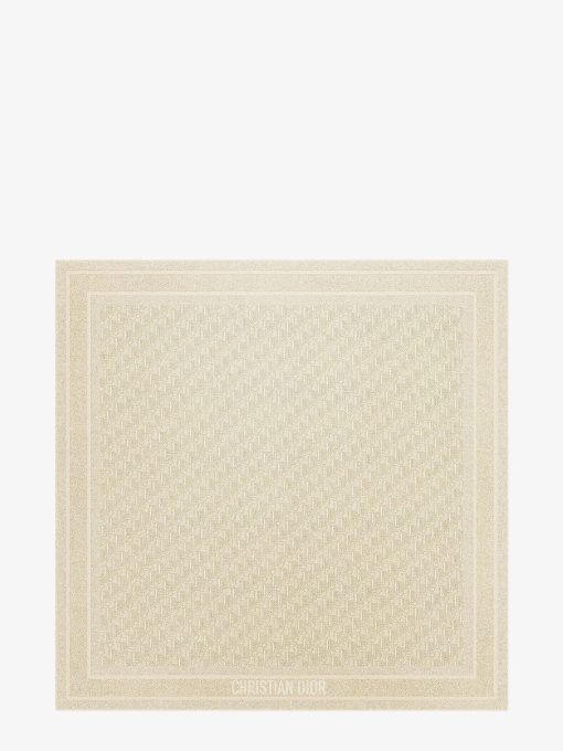 Dior Oblique Lurex silk foulard