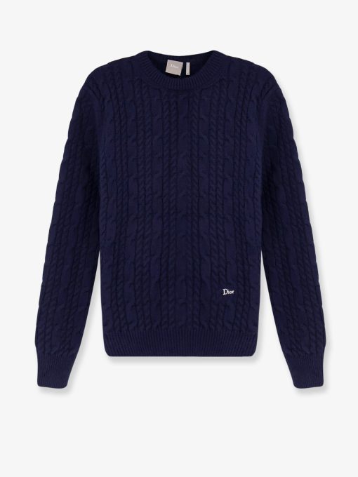 Cable-knit cashmere sweater