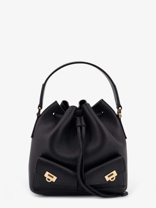 Leather crossbody bag