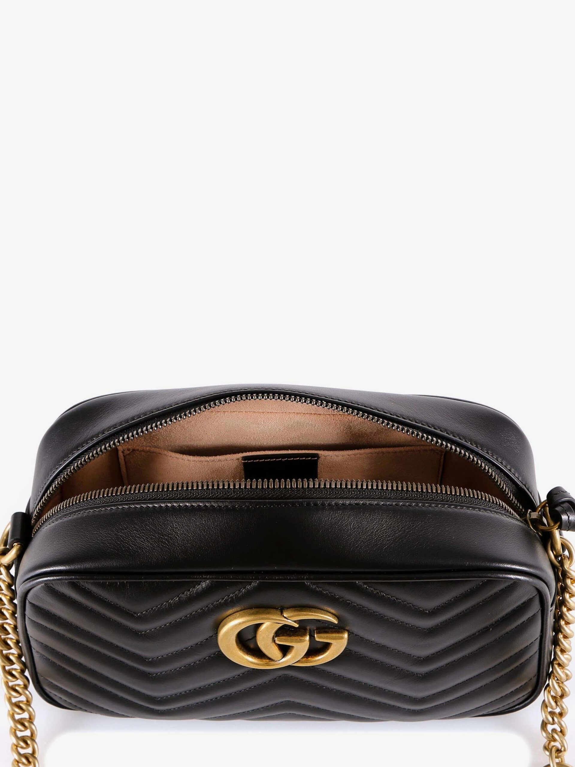 Matelassé leather Camera bag crossbody bag - Image 3