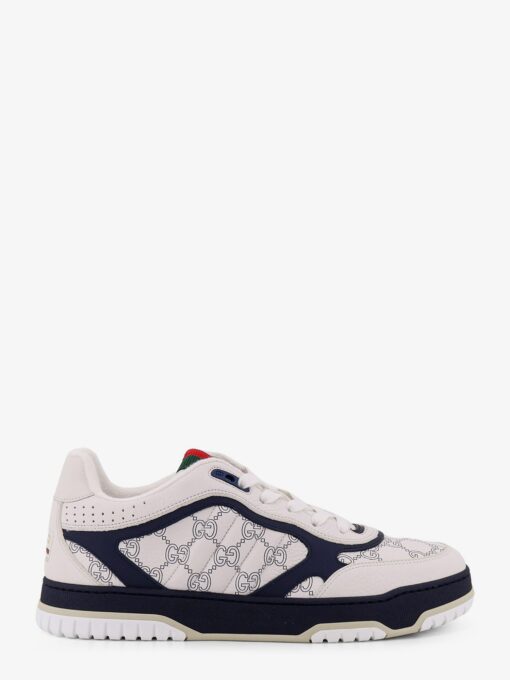 Re-Web leather sneakers