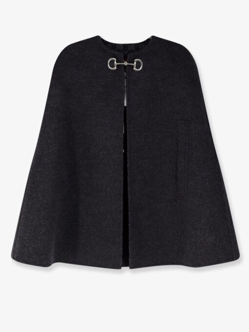 Wool and silk cape