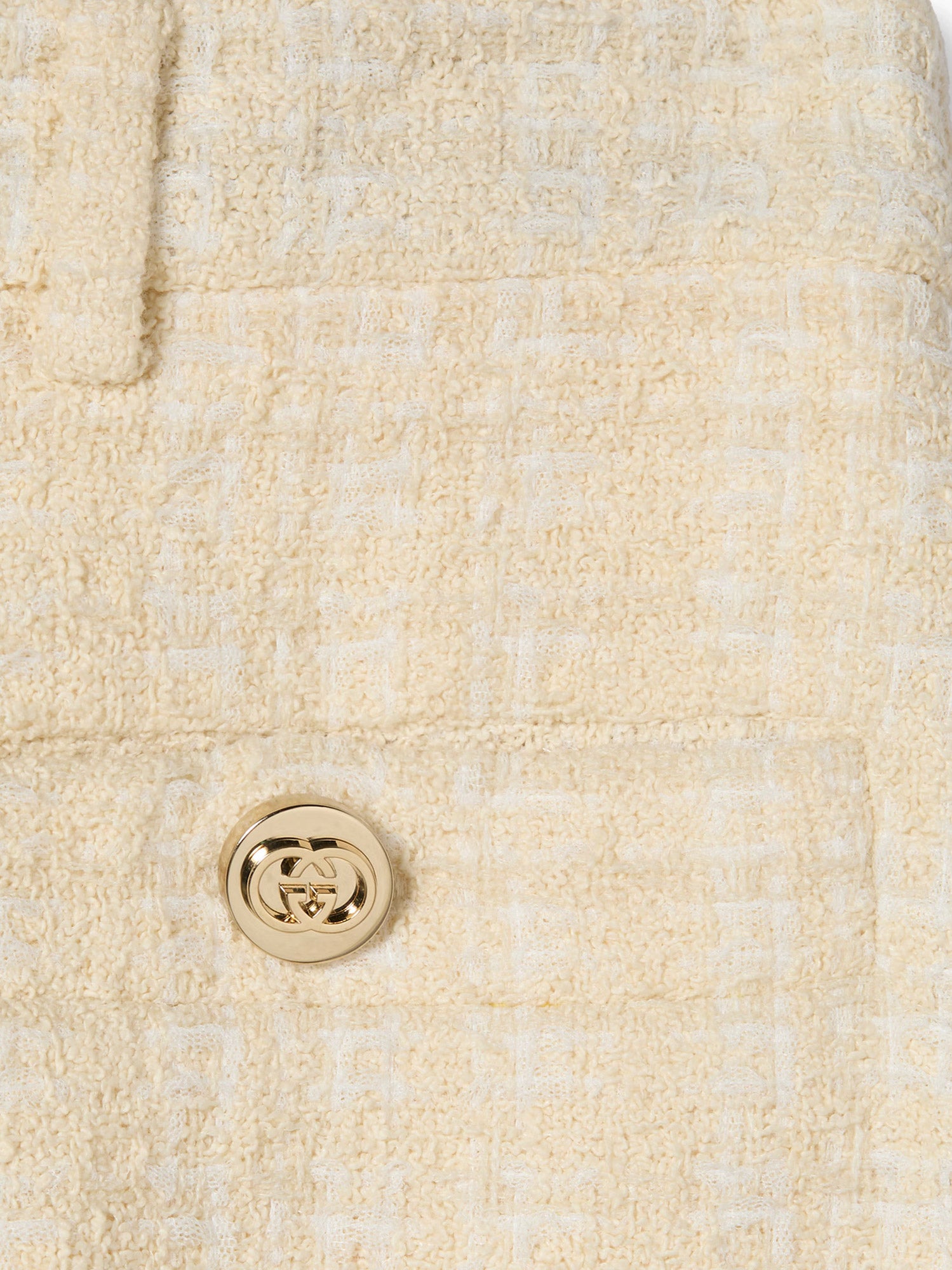 Cotton blend trousers with checked pattern - Image 3