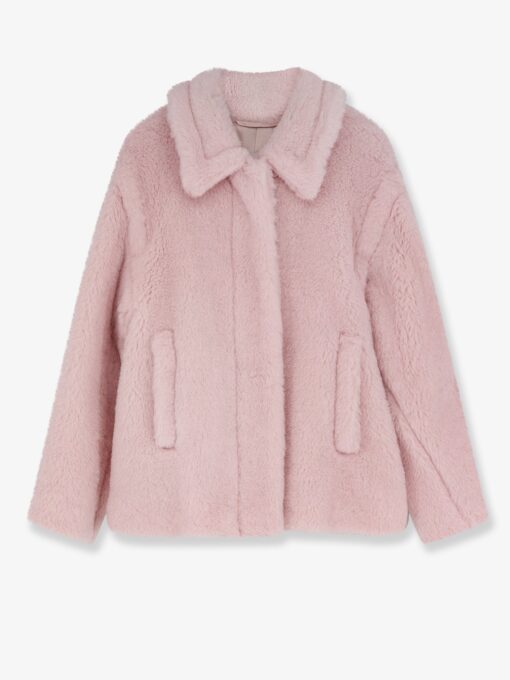Mxmfuggito alpaca, virgin wool and silk jacket