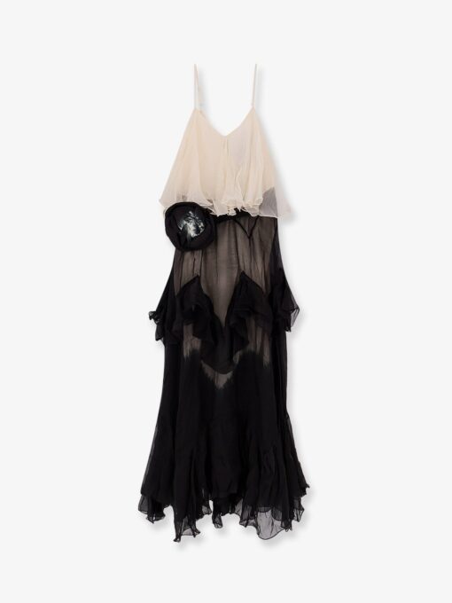 Belvy long viscose dress