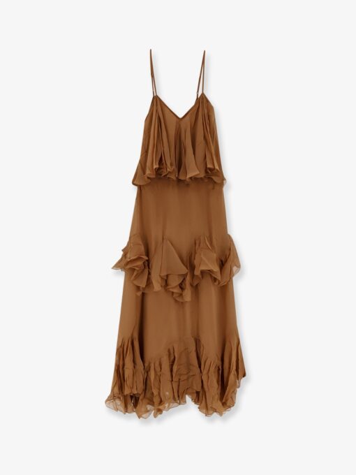 Long viscose dress