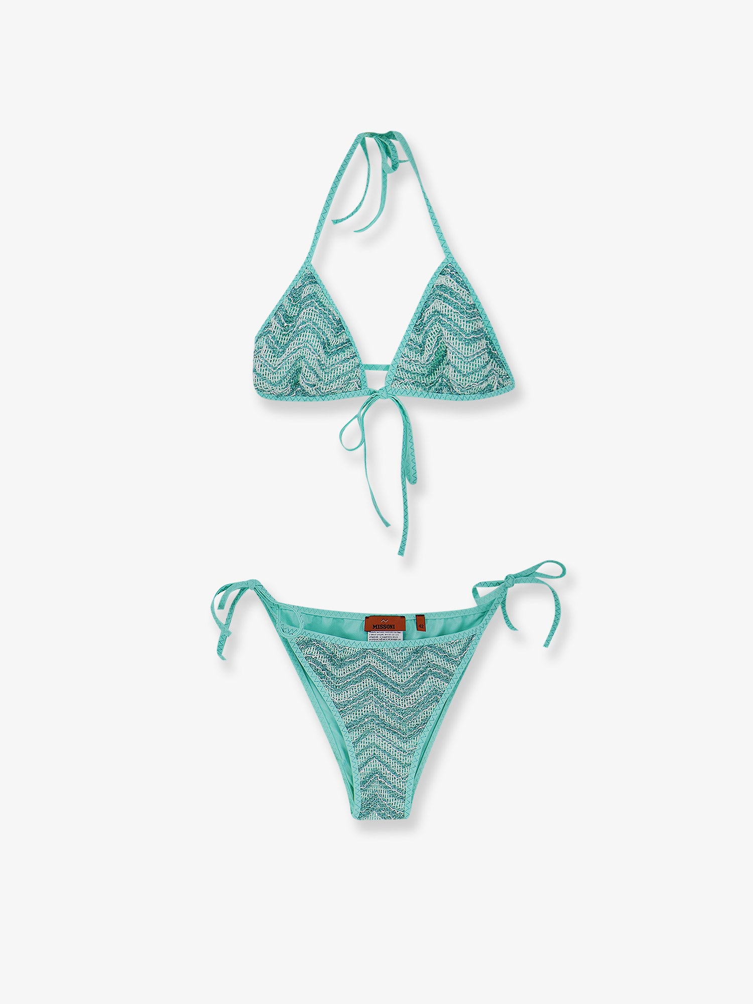 Bikini with embroidey and sequins