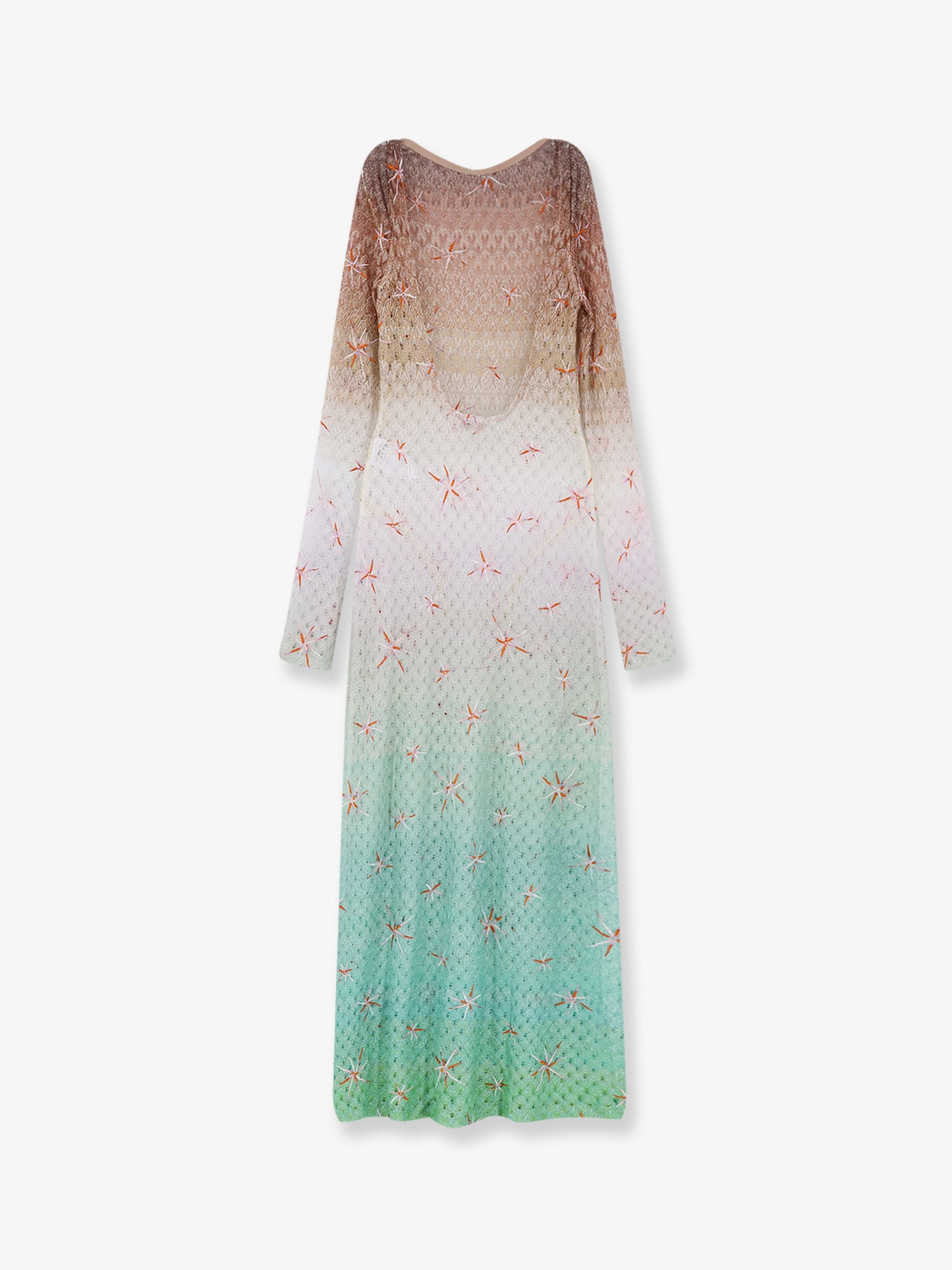 Multicolor Long Cover Up Dress - Image 2