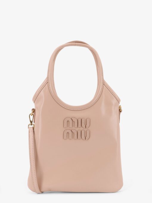 Leather shoulder bag