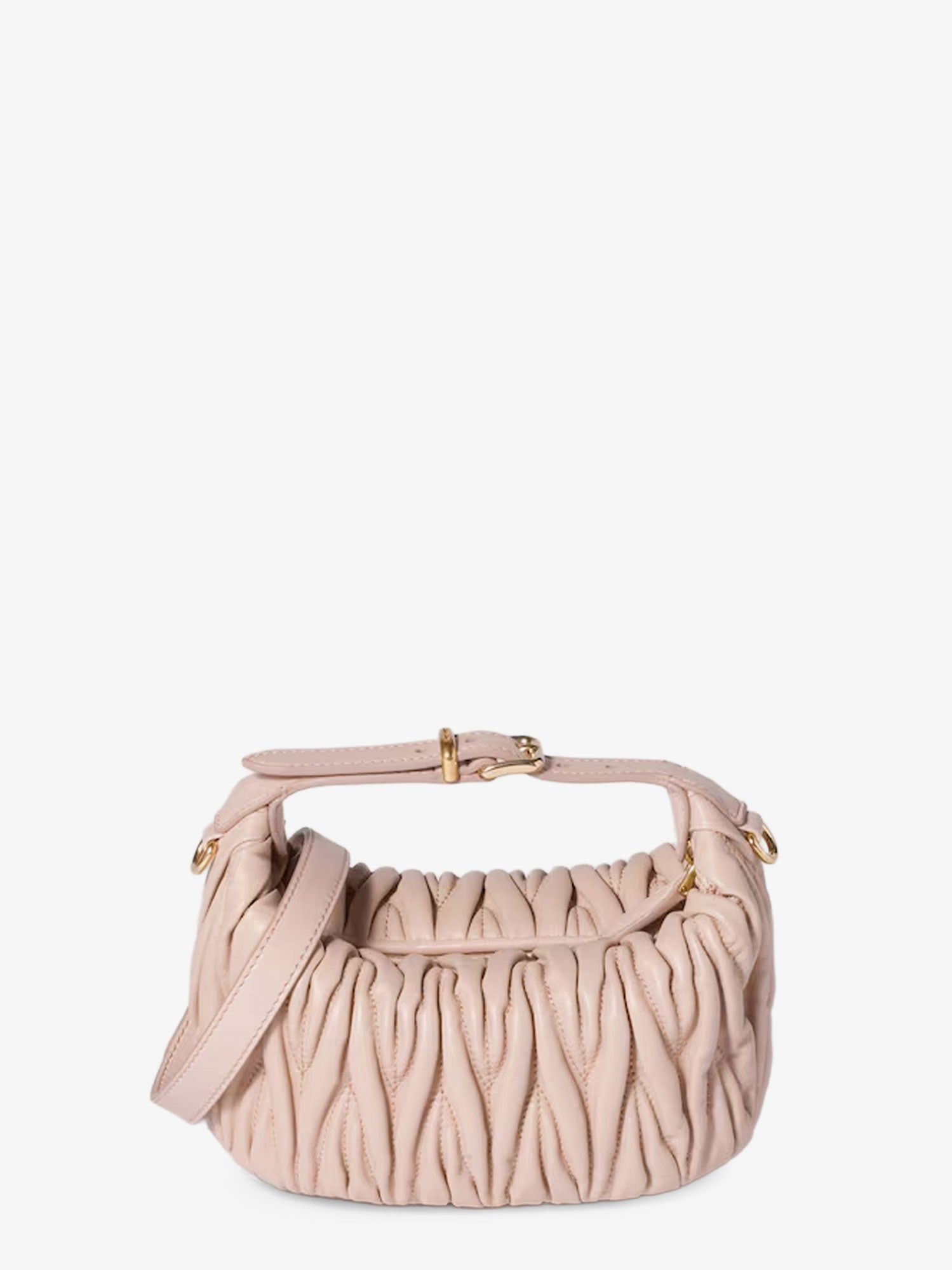 Matelassé leather handbag - Image 2