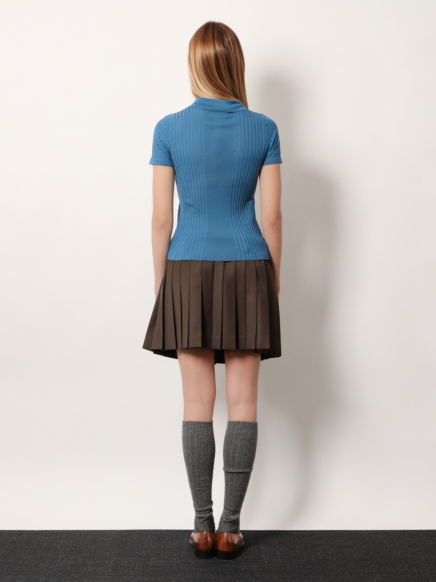 Virgin wool polo shirt - Image 3