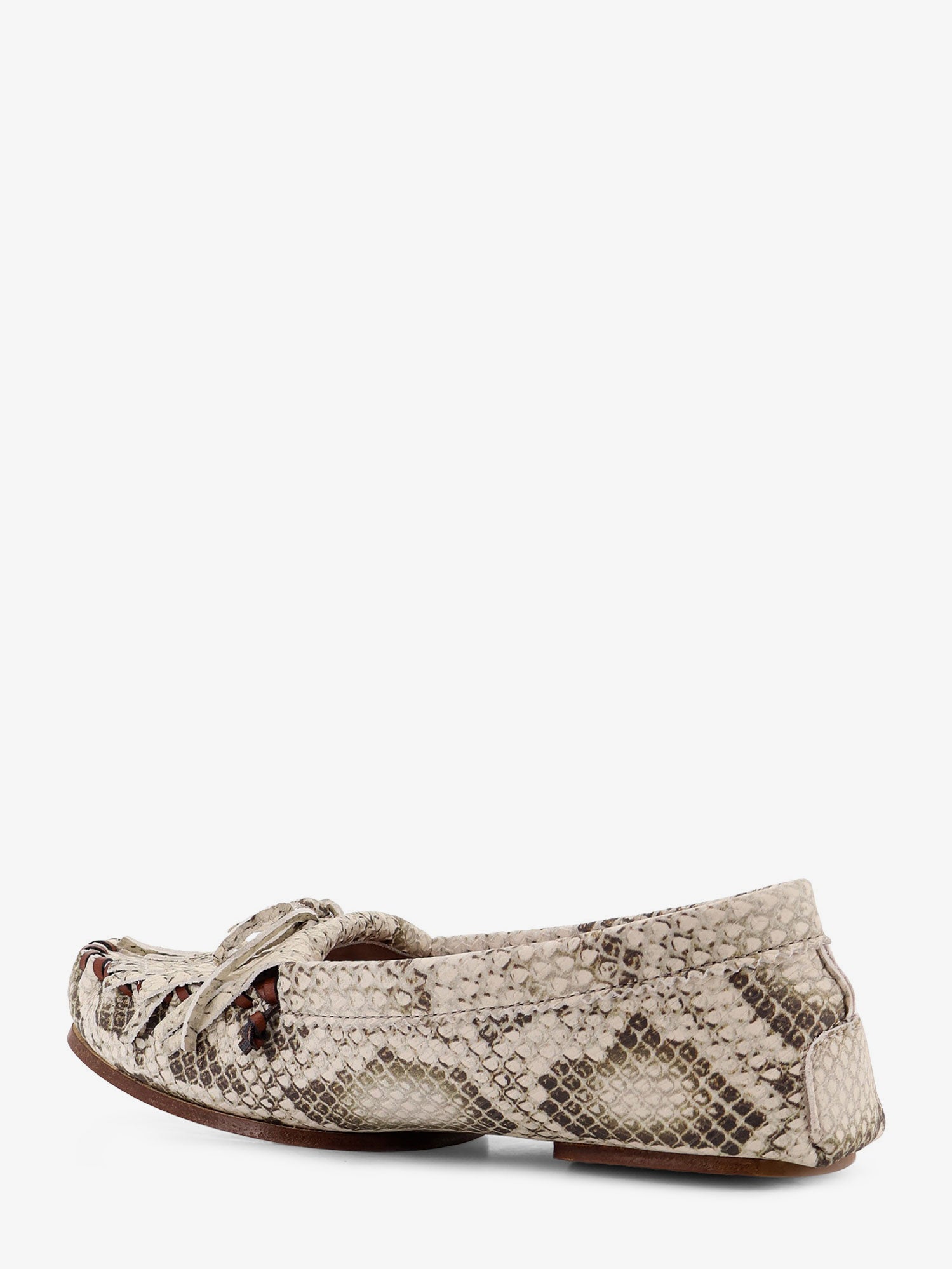 Indiana leather loafers with croco print - Image 3