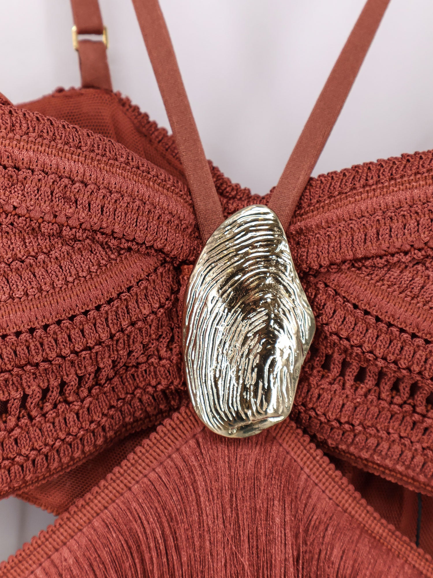 Amethyst fringed dress - Image 3