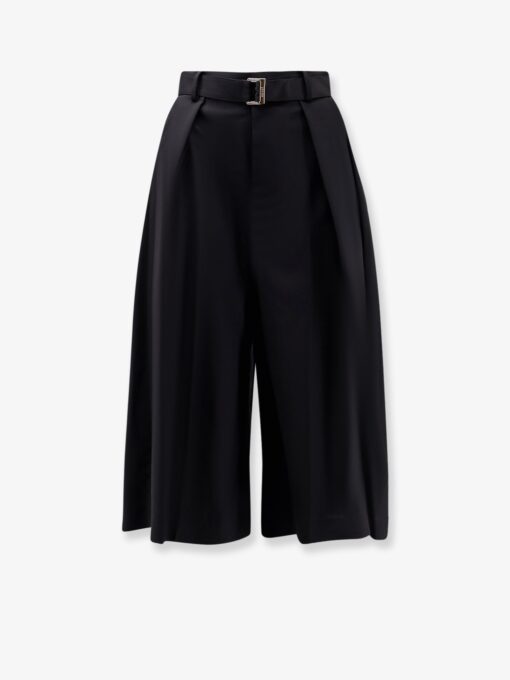 Wool blend bermuda shorts