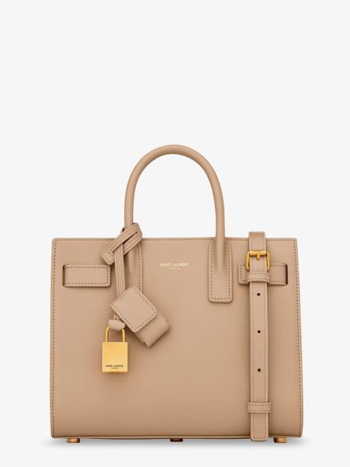 Sac de Jour Nano leather crossbody bag