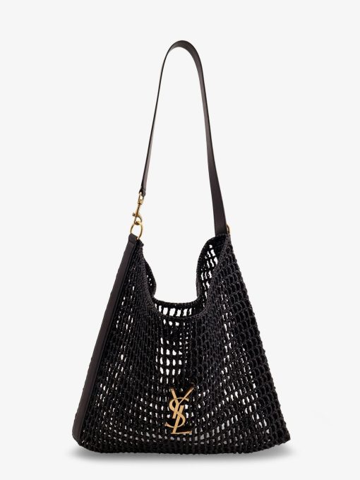 Raffia shoulder bag