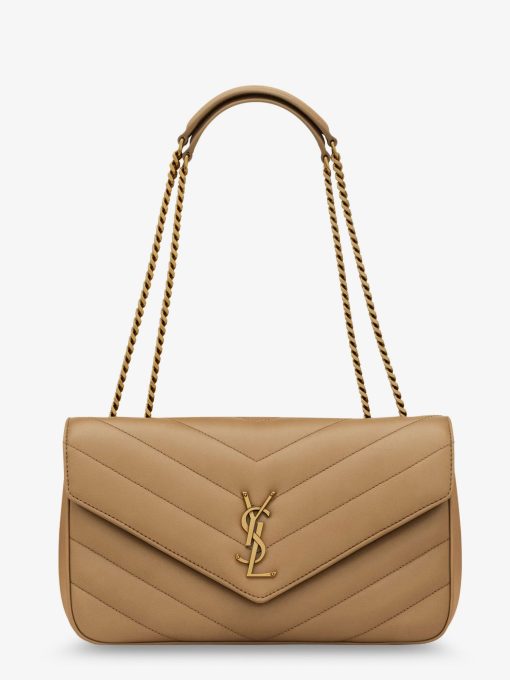 Loulou leather shoulder bag