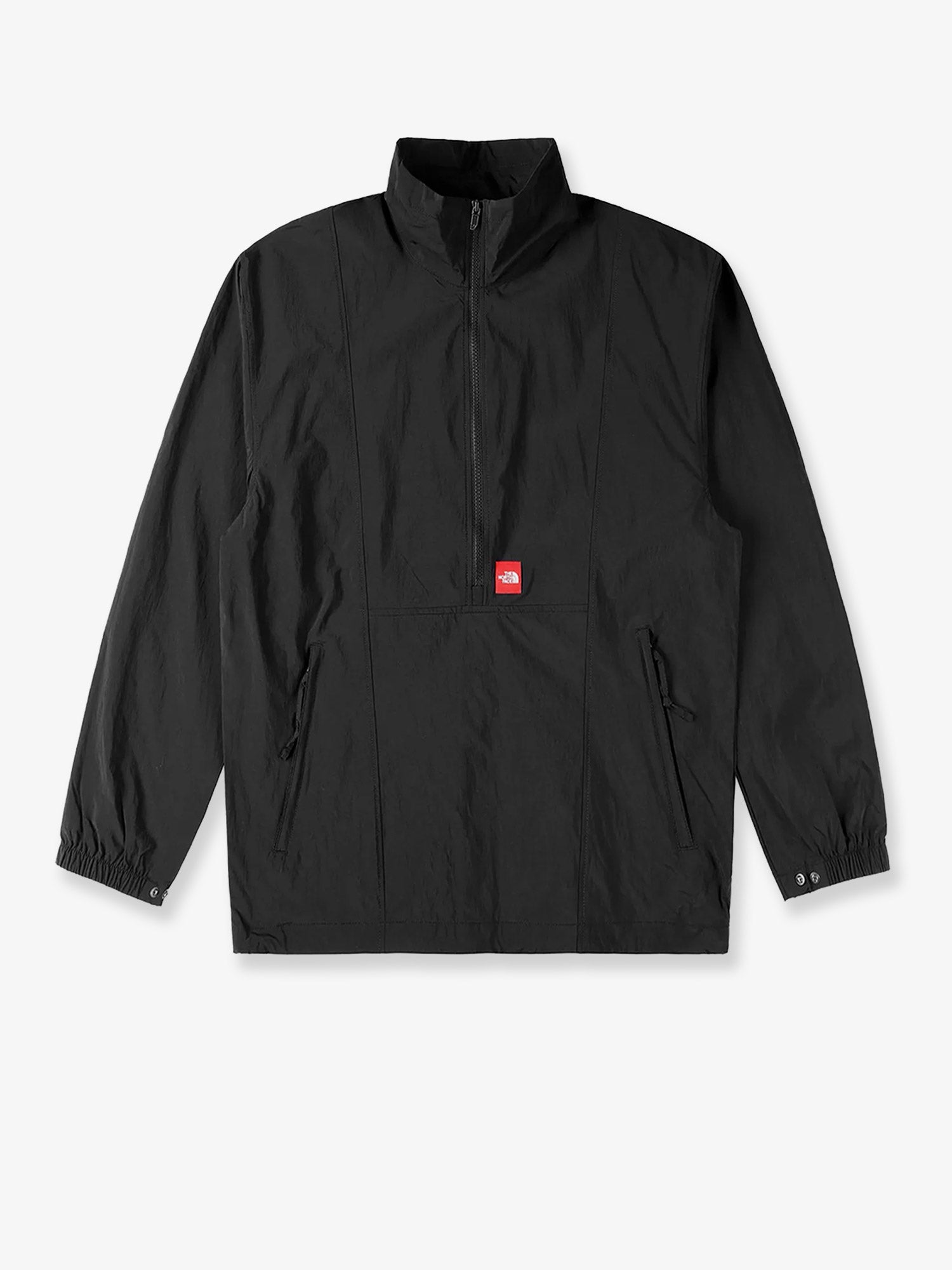 Nylon jacket with Logo patch