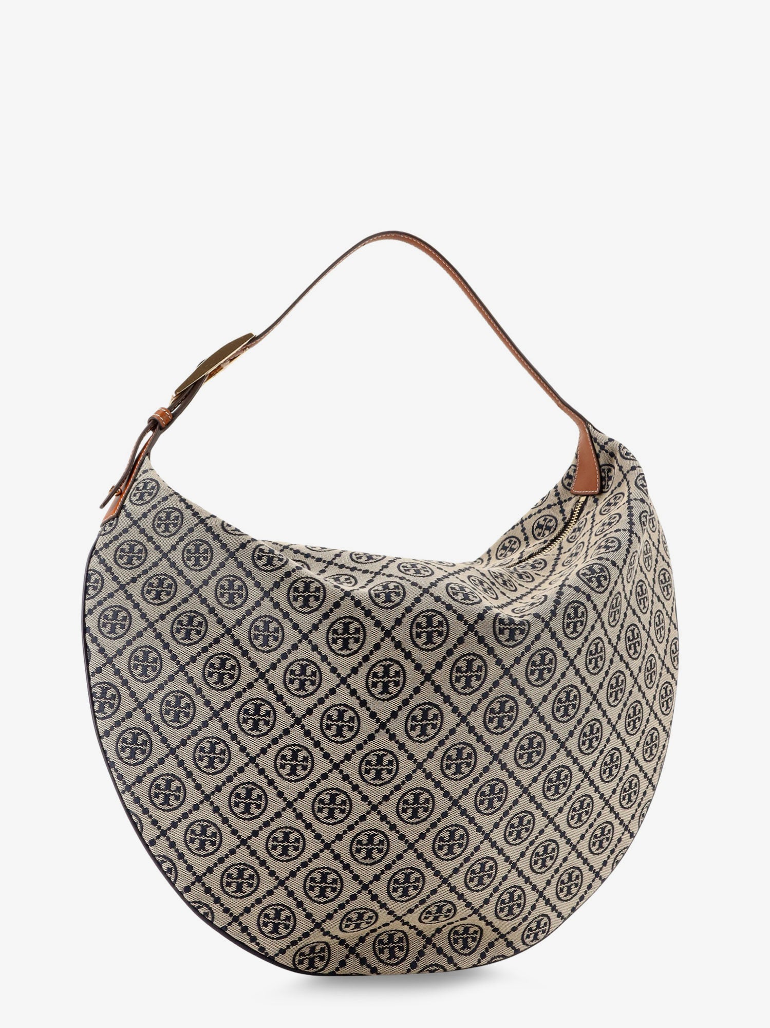 T Monogram Balloon jacquard fabric shoulder bag - Image 3