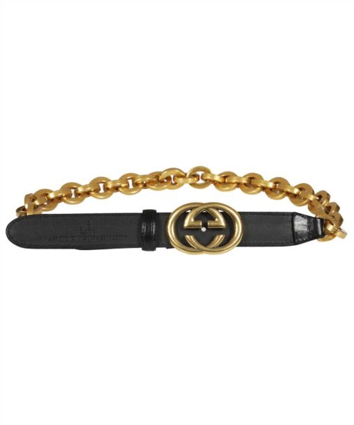 Gucci CHAIN WITH INTERLOCKING G BUCKLE Belt