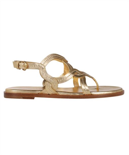 Gianvito Rossi LAMB SILK WASHED Sandals