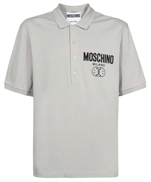 Moschino LOGO-DETAIL COTTON Polo