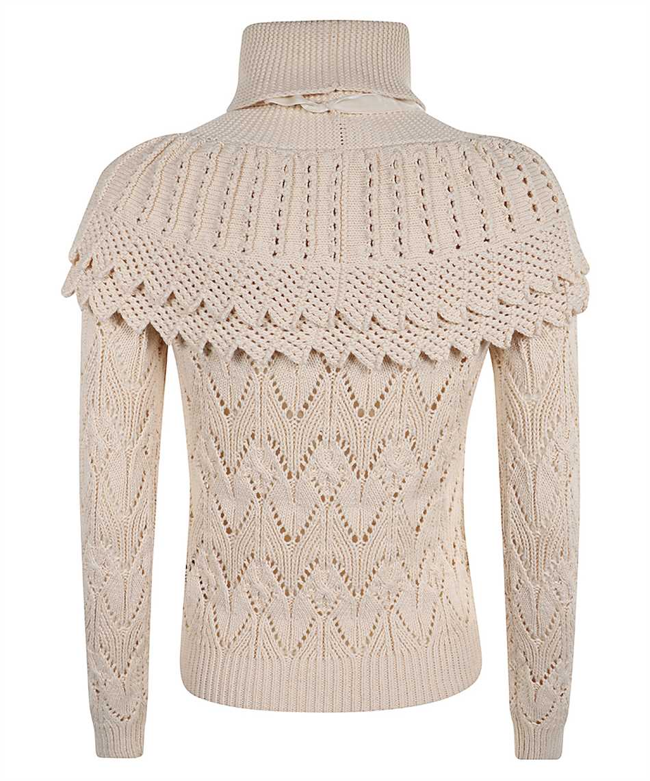 Zimmermann Hypnotic Ruffle Collar Knit - Image 2