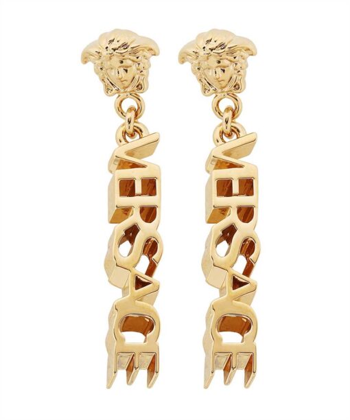 Versace LOGO DROP Earrings