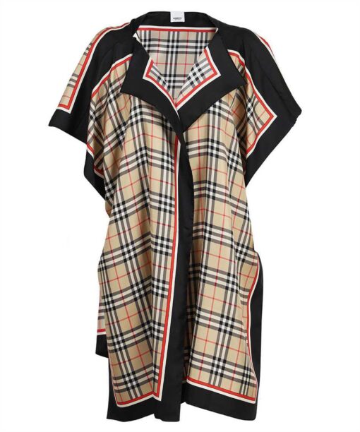 Burberry VINTAGE CHECK SILK TWILL Cape