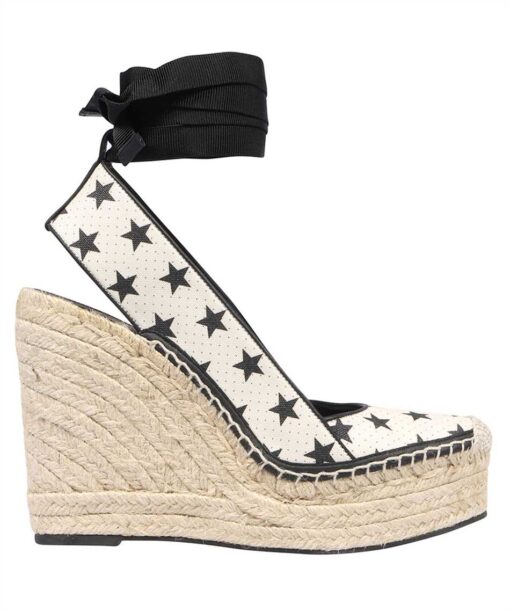 Balmain 115MM STAR-PRINT Espadrilles