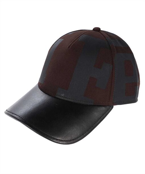 Ferrari LEATHER BASEBALL Cap
