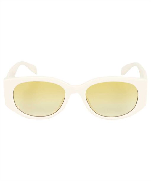 Alexander McQueen GRAFFITI OVAL Sunglasses