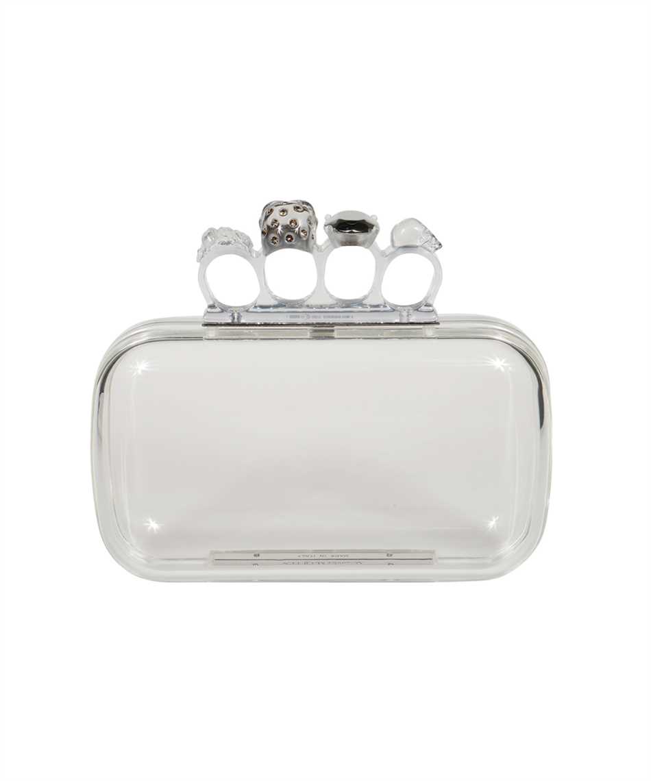 Alexander McQueen TRANSPARENT SKULL FOUR-RING Bag - Image 2