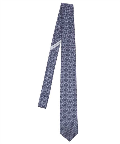 Salvatore Ferragamo GANCINI PRINT SILK Tie