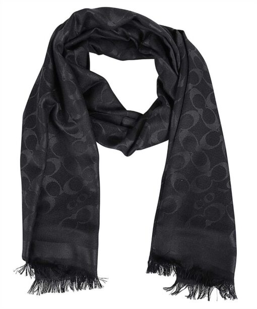 COACH BIAS SIGNATURE C OBLONG Scarf