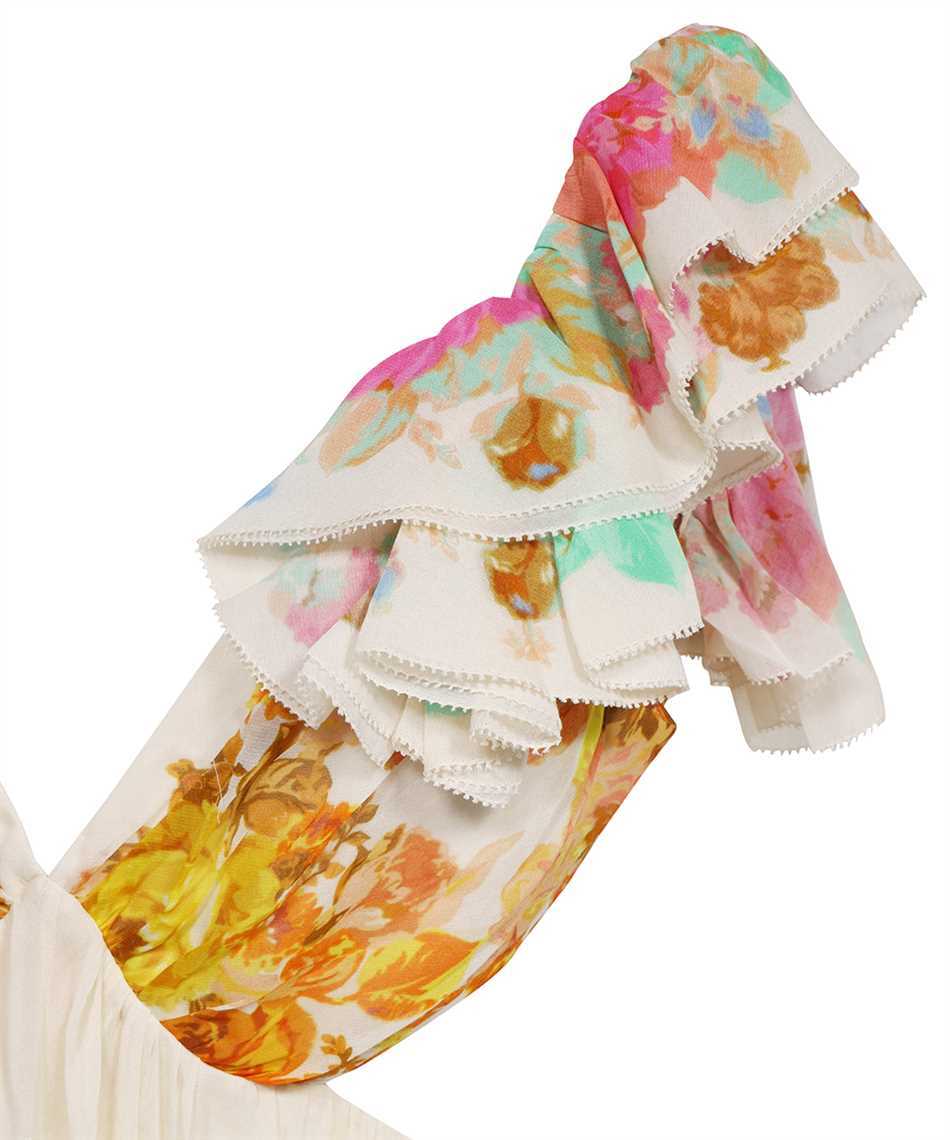 Zimmermann RAIE FRILL SHOULDER MIDI Dress - Image 3