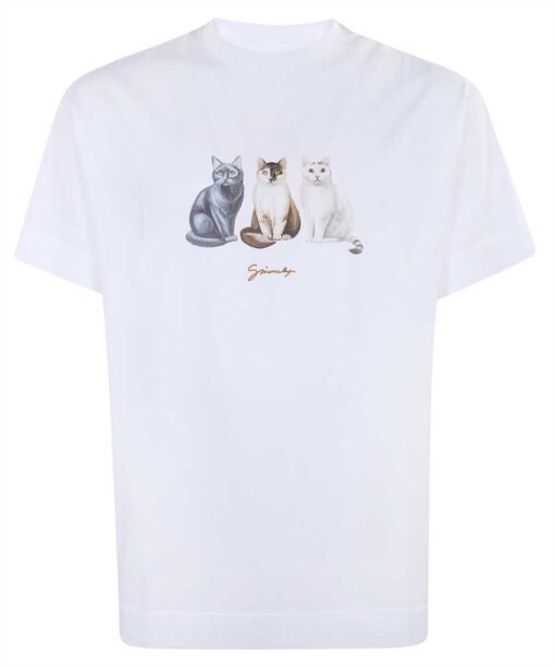 Givenchy CATS PRINT T-shirt