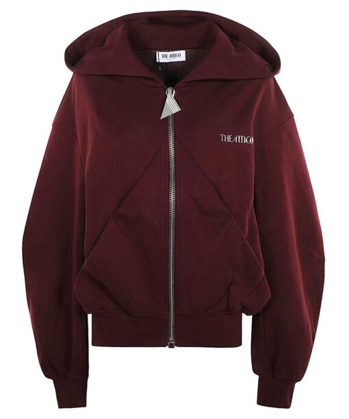 The Attico Cotton fleece Sweatshirt