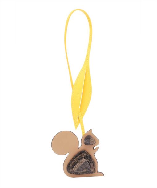 Fendi LEATHER CHARM Key holder
