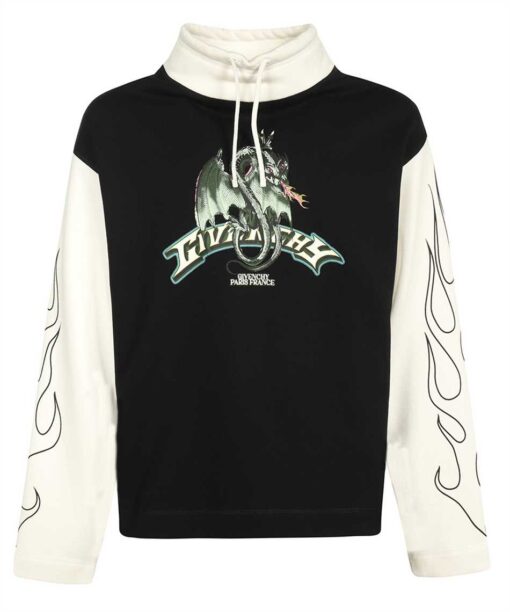 Givenchy CASUAL FIT FUNNEL NECK BASE Hoodie