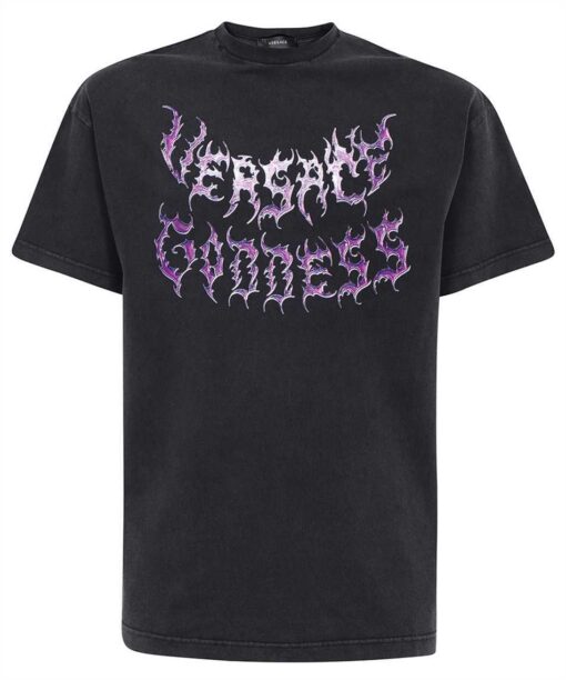 Versace GODDESS OVERSIZED T-shirt