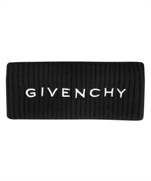 Givenchy EMBROIDERED WOOL Headband