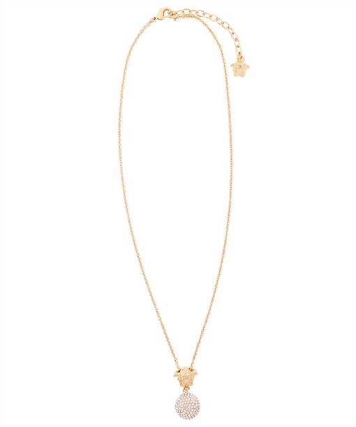 Versace MEDUSA CRYSTAL BALL Necklace
