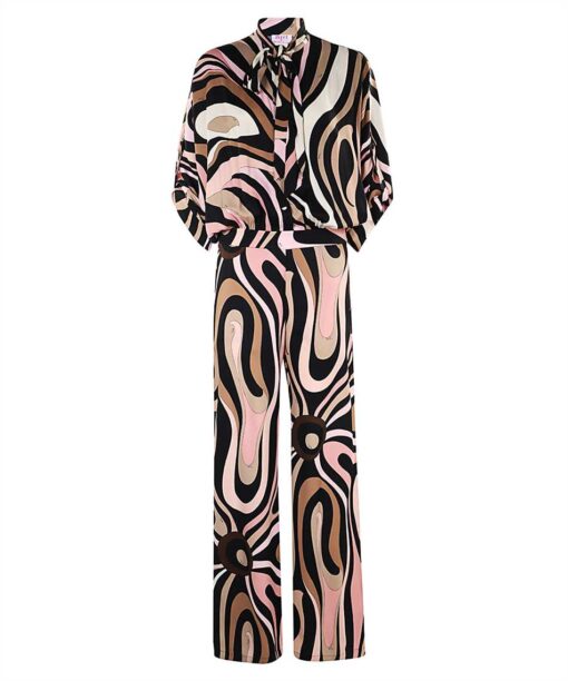 Emilio Pucci MARMO PRINT Overall