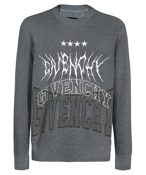 Givenchy EMBROIDERED METAL LOGO Sweatshirt