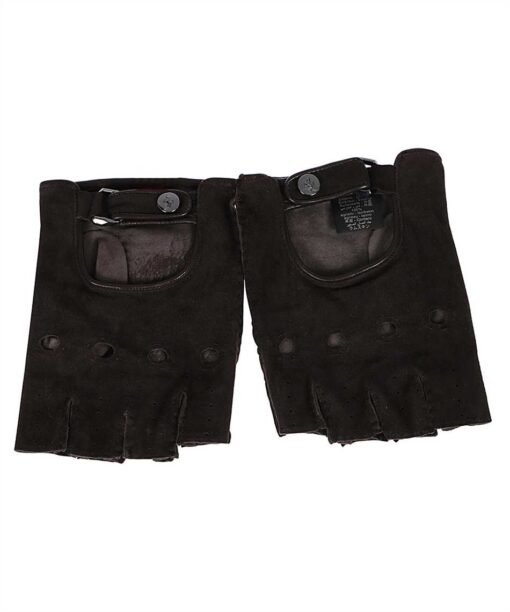 Ferrari FINGERLESS SUEDE LEATHER Gloves